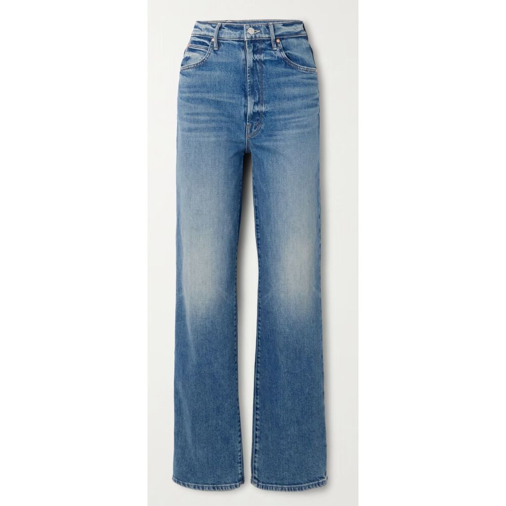 MOTHER Tunnel Vision Sneak High-Rise Straight-Leg Jeans Size 27 NWT